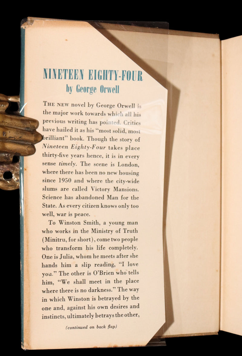 1949 George Orwell - Nineteen Eighty-Four 1984, 1st Edition, 2nd printing