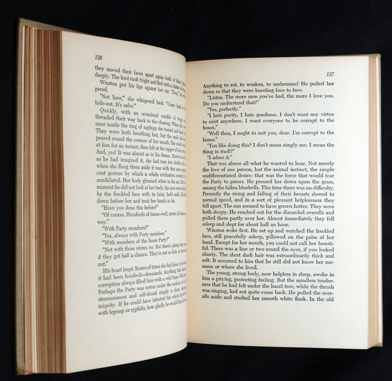 1949 George Orwell - Nineteen Eighty-Four 1984, 1st Edition, 2nd printing