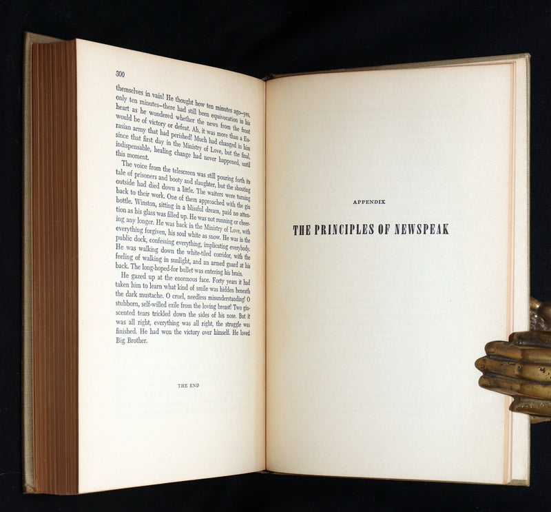 1949 George Orwell - Nineteen Eighty-Four 1984, 1st Edition, 2nd printing