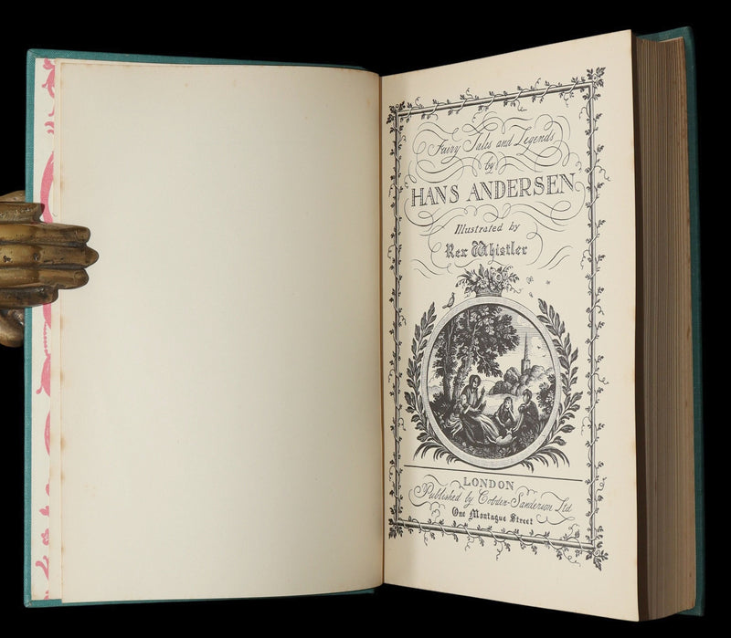 1935 Rare First Edition - Andersen Fairy Tales Illustrated by Rex Whistler