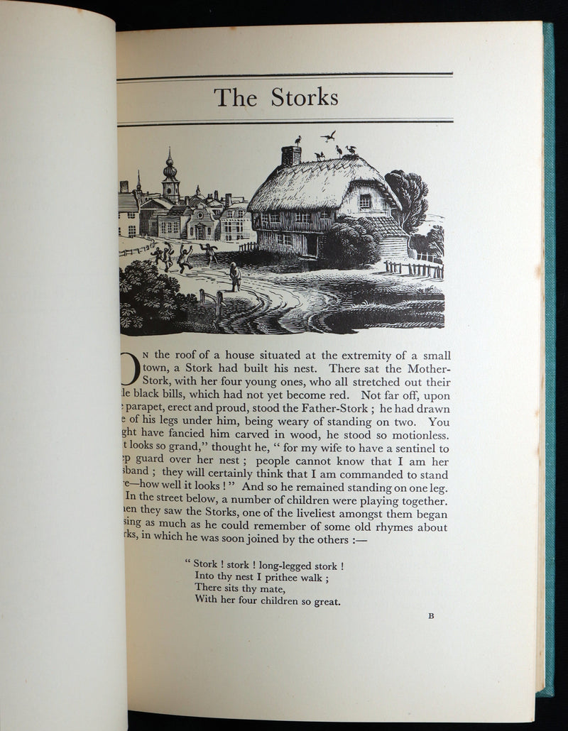 1935 Rare First Edition - Andersen Fairy Tales Illustrated by Rex Whistler