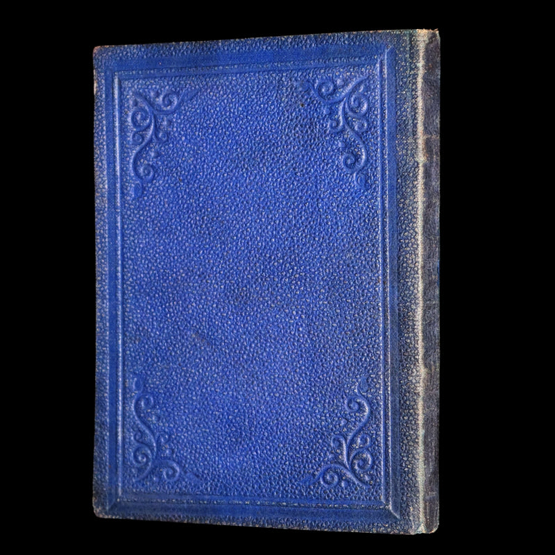 1864 Floriography Book - The Illustrated Language of Flowers by Mrs. L. Burke