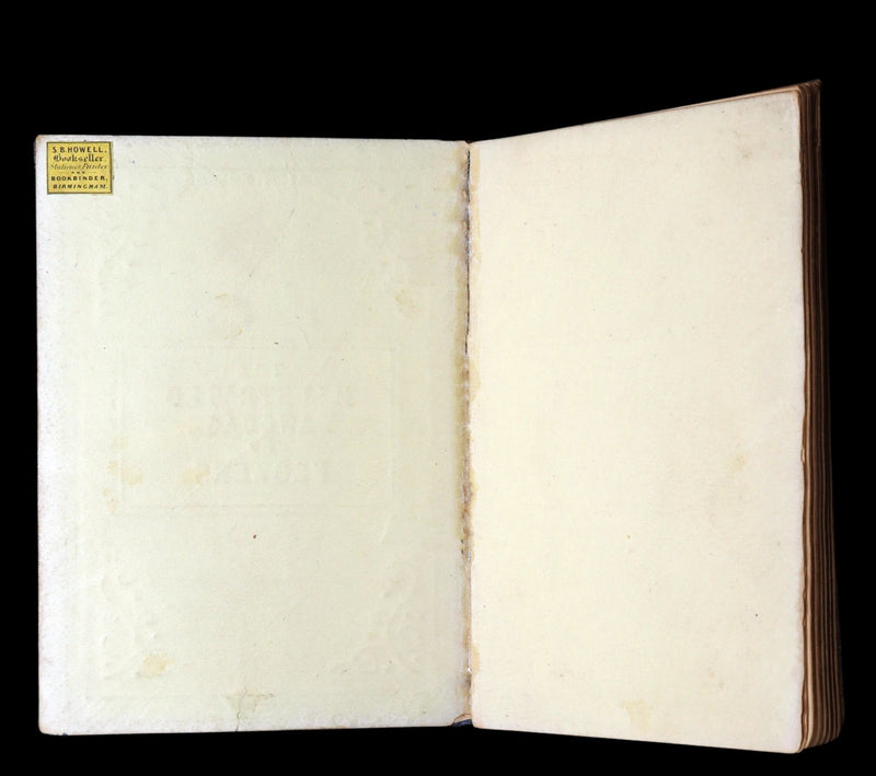 1864 Floriography Book - The Illustrated Language of Flowers by Mrs. L. Burke