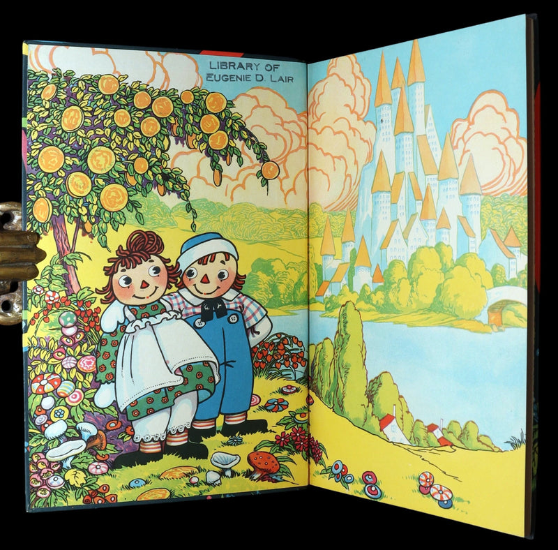 1931 First Edition - Raggedy Ann's Lucky Pennies in Publisher's Box w/ Book Mark