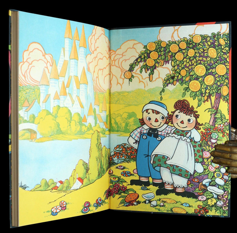 1931 First Edition - Raggedy Ann's Lucky Pennies in Publisher's Box w/ Book Mark