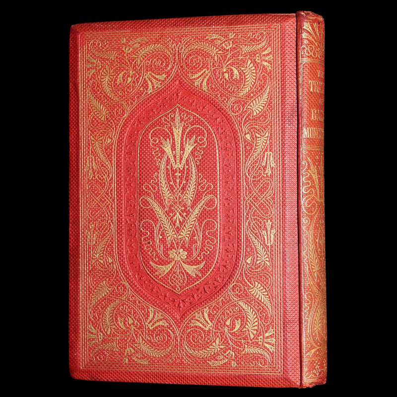 1859 Rare First Edition - Baron Munchausen's Adventures Illustrated by Crowquill