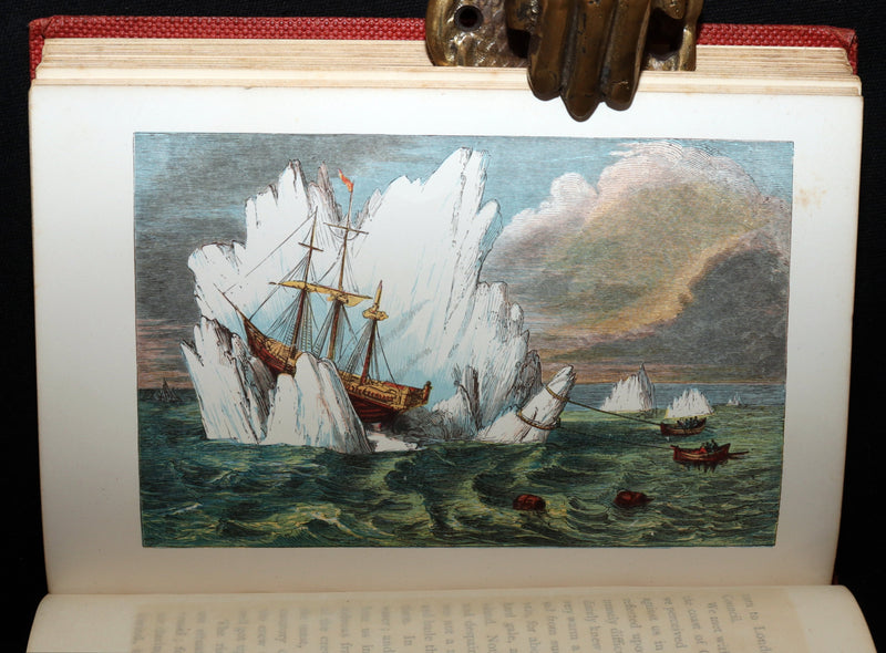 1859 Rare First Edition - Baron Munchausen's Adventures Illustrated by Crowquill