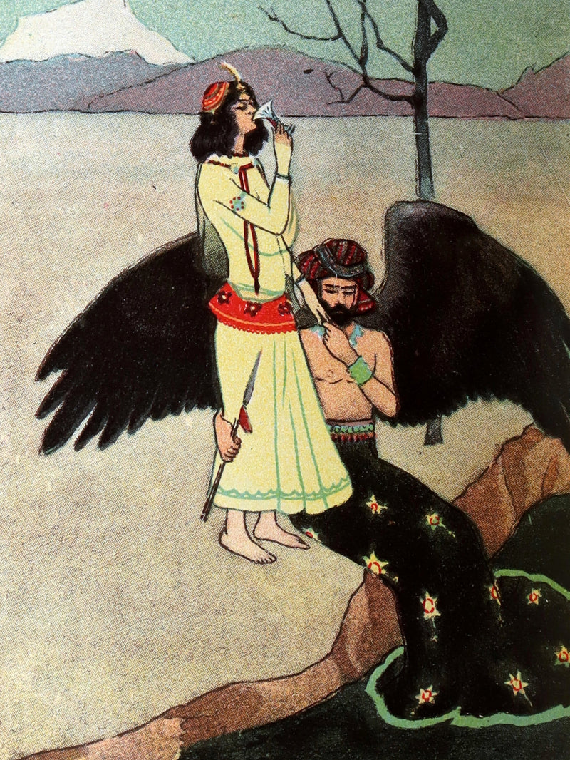 1902 Rare Book - Rubaiyat of Omar Khayyam illustrated by Gilbert James