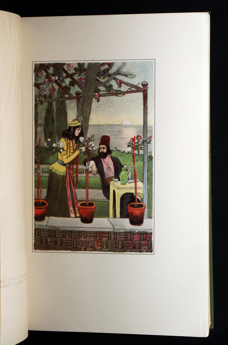 1902 Rare Book - Rubaiyat of Omar Khayyam illustrated by Gilbert James