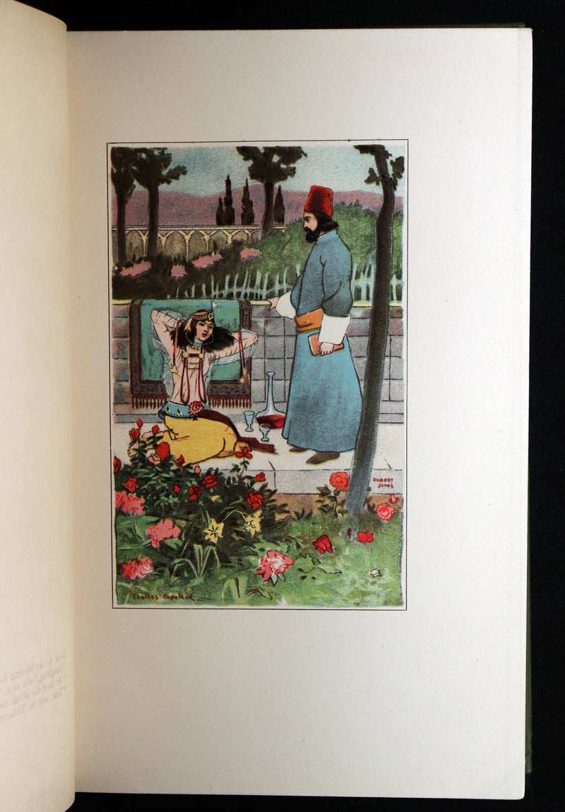 1902 Rare Book - Rubaiyat of Omar Khayyam illustrated by Gilbert James