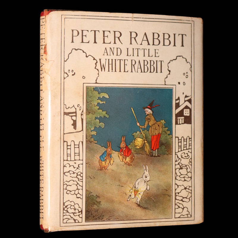1923 Rare Book with Dust Jacket - Peter Rabbit and Little White Rabbit