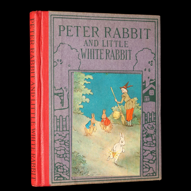 1923 Rare Book with Dust Jacket - Peter Rabbit and Little White Rabbit