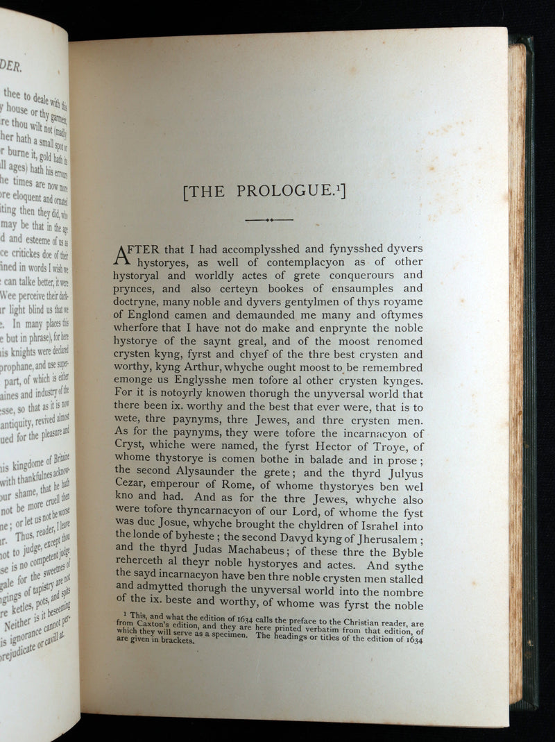 1890 Rare Routledge Edition -  La Mort d’Arthure: The History of King Arthur