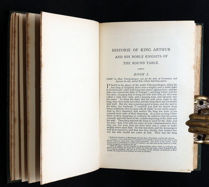 1890 Rare Routledge Edition -  La Mort d’Arthure: The History of King Arthur