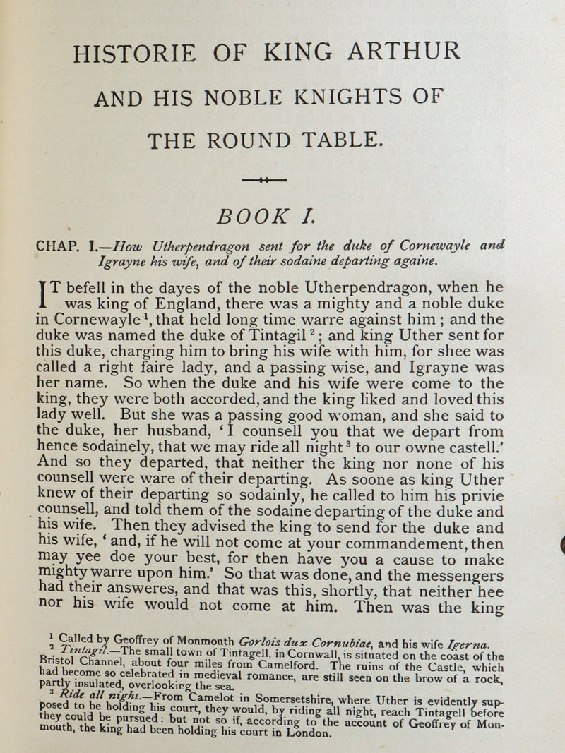 1890 Rare Routledge Edition -  La Mort d’Arthure: The History of King Arthur