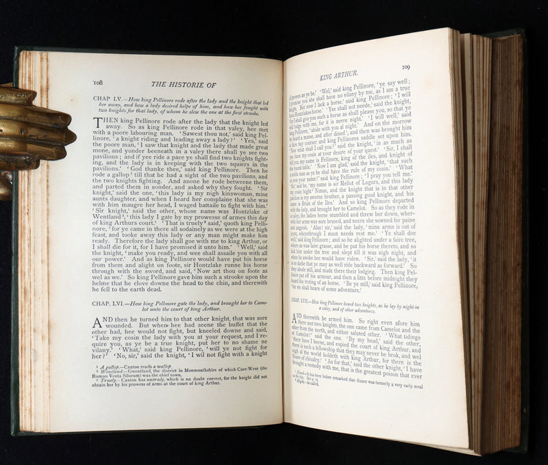 1890 Rare Routledge Edition -  La Mort d’Arthure: The History of King Arthur