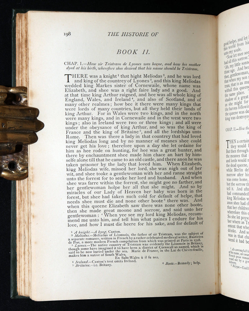 1890 Rare Routledge Edition -  La Mort d’Arthure: The History of King Arthur