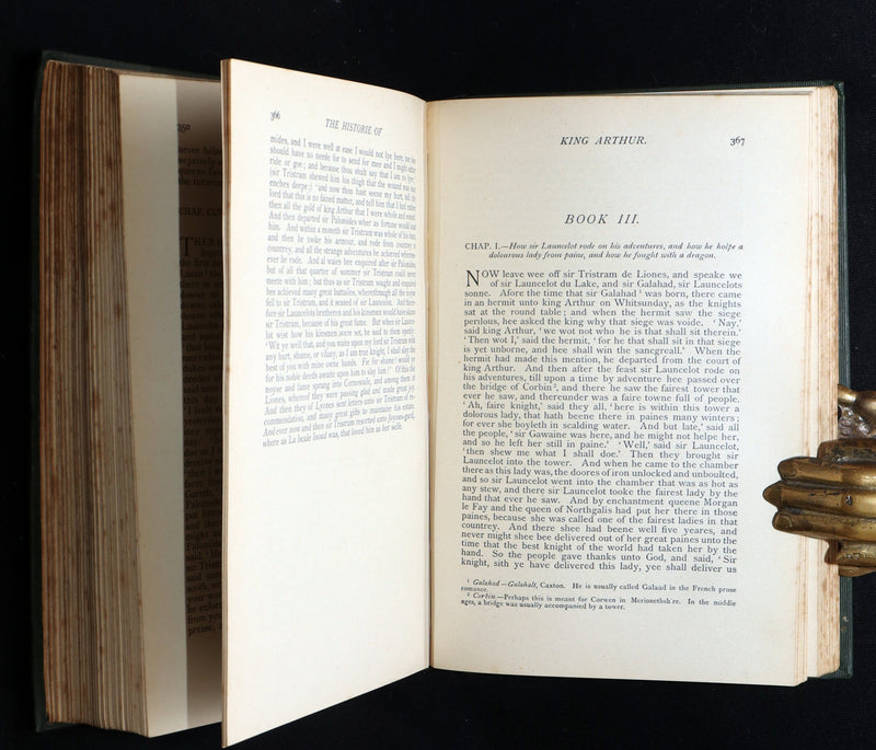 1890 Rare Routledge Edition -  La Mort d’Arthure: The History of King Arthur