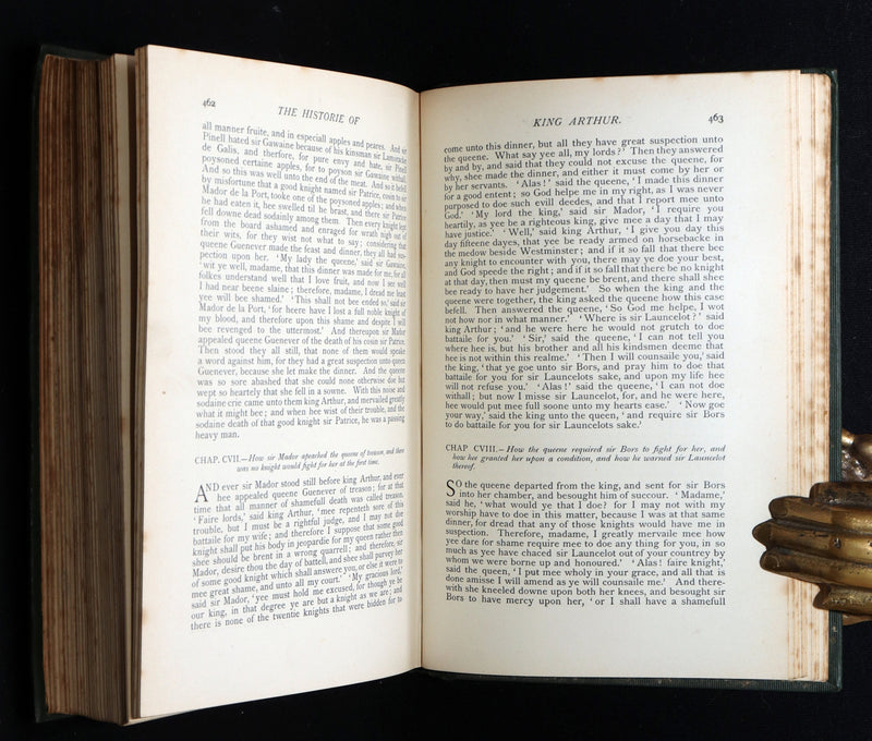 1890 Rare Routledge Edition -  La Mort d’Arthure: The History of King Arthur