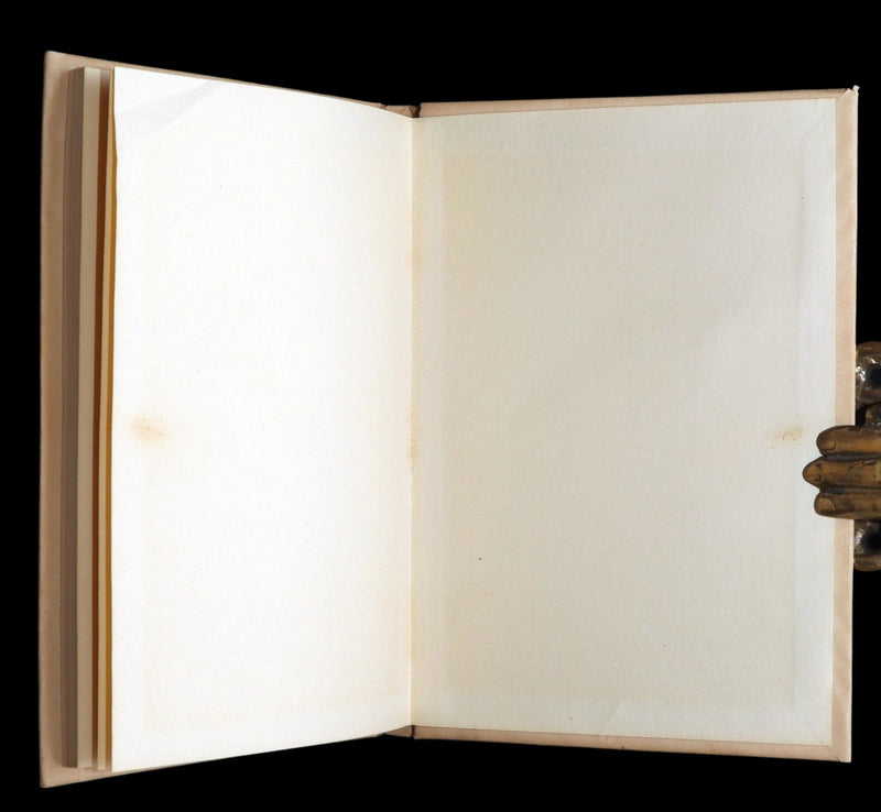 1930 Hand-painted Vellum Binding - Sonnets from the Portuguese by E. B. Browning