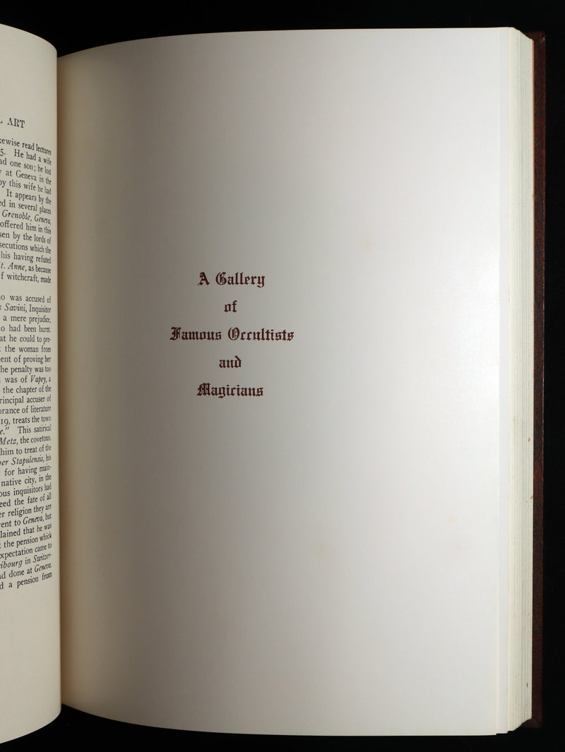 1939 Rare de Laurence Book - Magical Art, Hindu Magic and East Indian Occultism