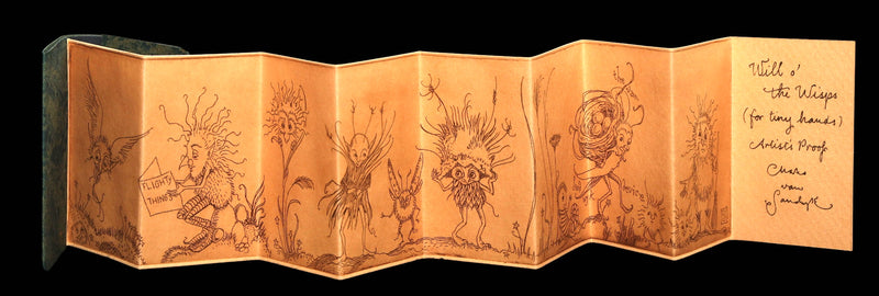 2012 Will o’ the Wisps – Charles van Sandwyk Artist’s Proof Miniature Book