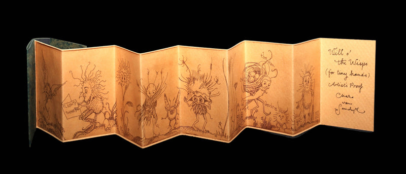 2012 Will o’ the Wisps – Charles van Sandwyk Artist’s Proof Miniature Book