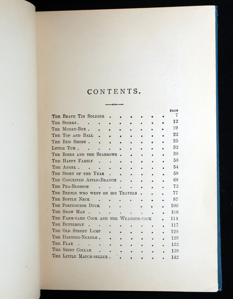 1897 Rare Book - Hans Andersen’s Fairy Tales for the Young, Illustrated