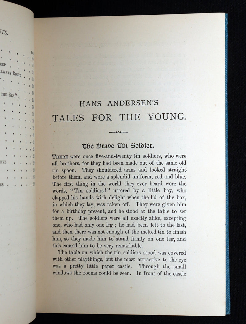1897 Rare Book - Hans Andersen’s Fairy Tales for the Young, Illustrated
