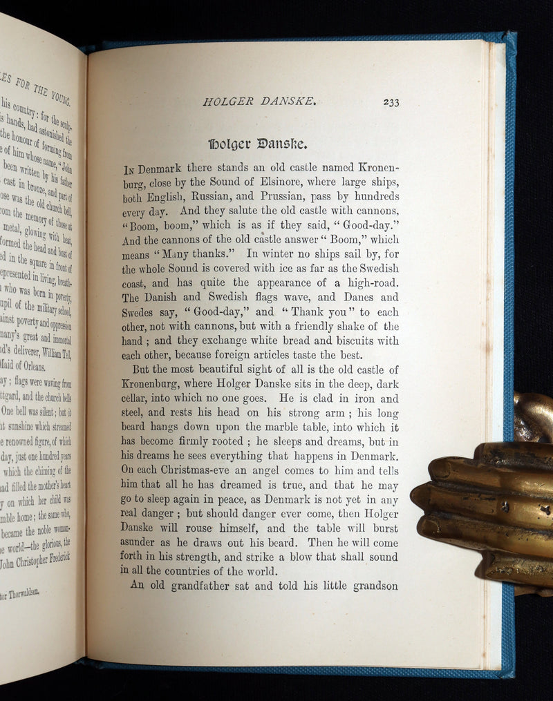 1897 Rare Book - Hans Andersen’s Fairy Tales for the Young, Illustrated