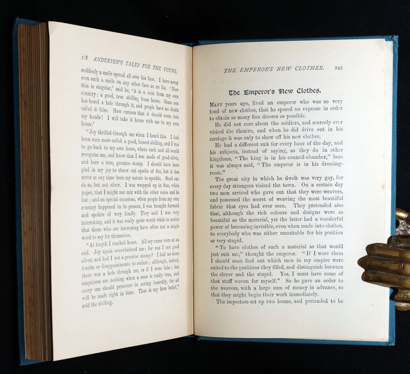 1897 Rare Book - Hans Andersen’s Fairy Tales for the Young, Illustrated