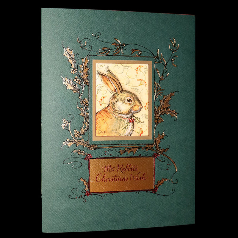 2007 Rare Book Signed Charles van Sandwyk - Mr. Rabbit's Christmas Wish