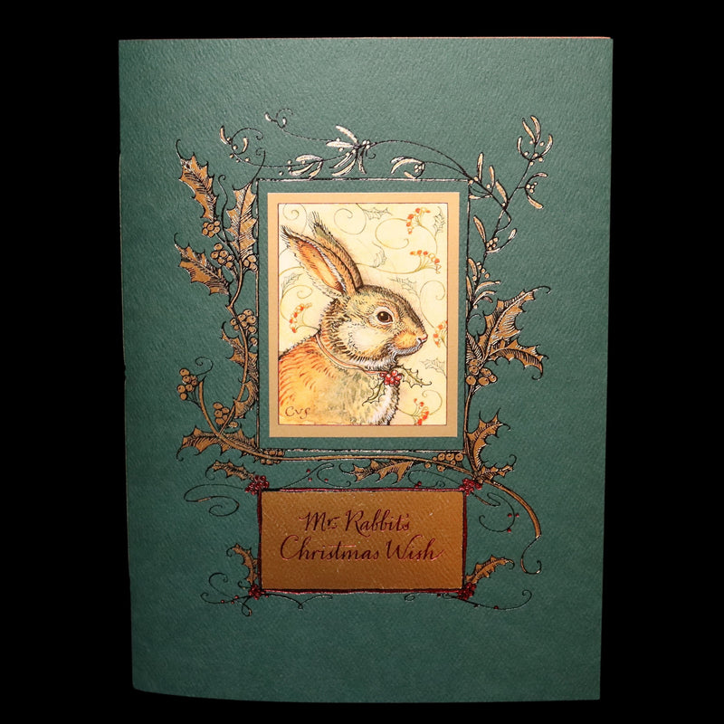 2007 Rare Book Signed Charles van Sandwyk - Mr. Rabbit's Christmas Wish