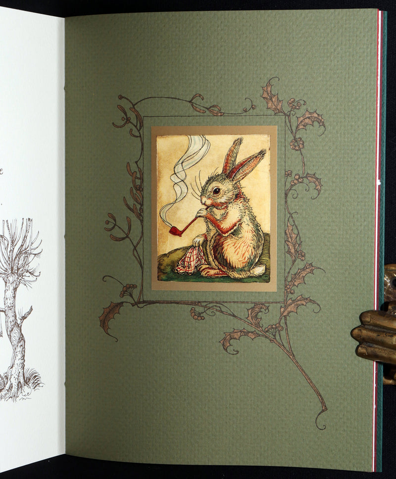 2007 Rare Book Signed Charles van Sandwyk - Mr. Rabbit's Christmas Wish