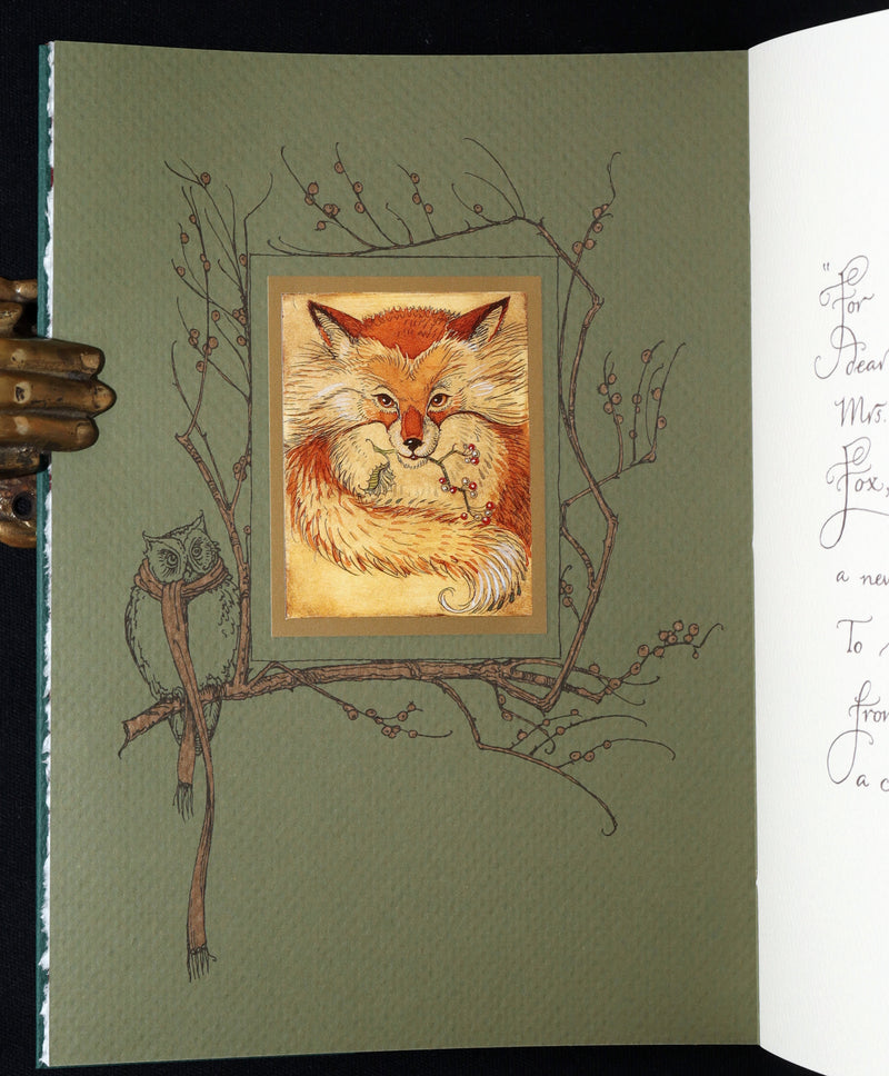 2007 Rare Book Signed Charles van Sandwyk - Mr. Rabbit's Christmas Wish