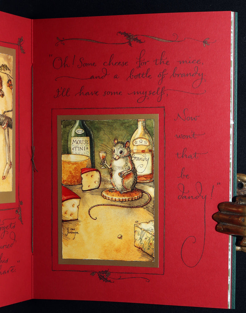 2007 Rare Book Signed Charles van Sandwyk - Mr. Rabbit's Christmas Wish