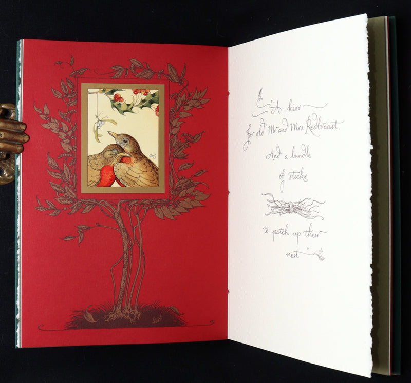 2007 Rare Book Signed Charles van Sandwyk - Mr. Rabbit's Christmas Wish