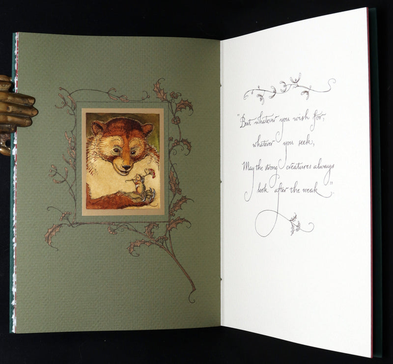 2007 Rare Book Signed Charles van Sandwyk - Mr. Rabbit's Christmas Wish