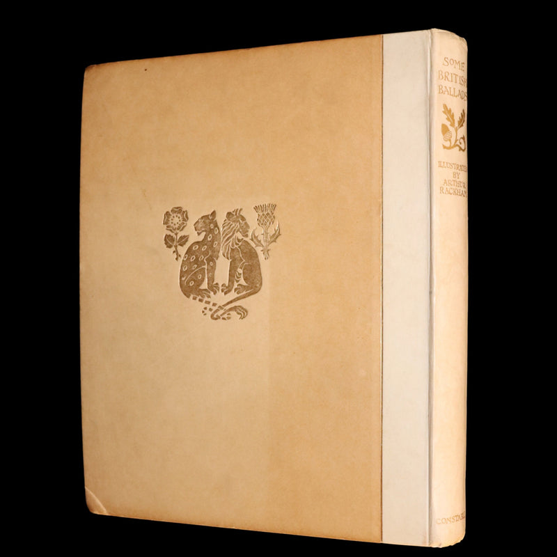 1919 Rare First Limited Signed Edition - Some British Ballads by Arthur Rackham
