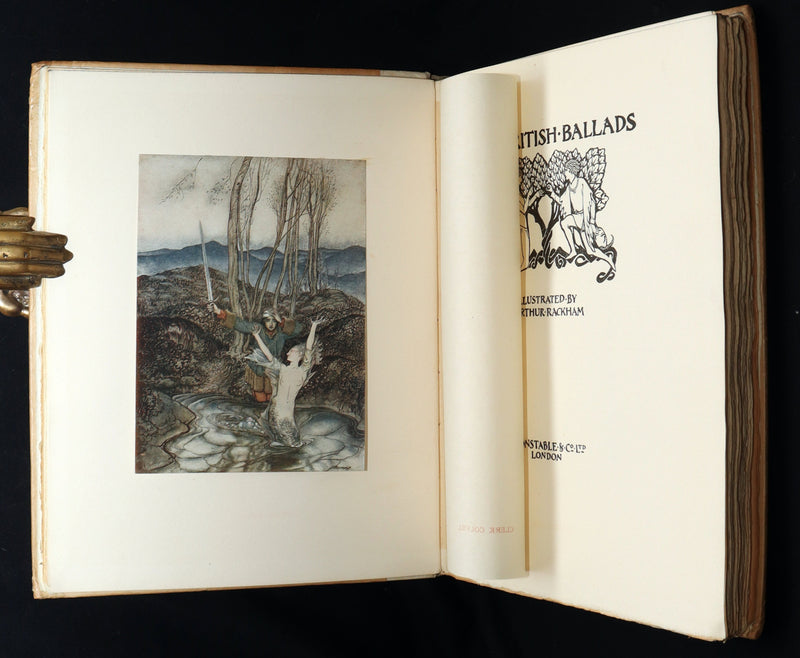 1919 Rare First Limited Signed Edition - Some British Ballads by Arthur Rackham