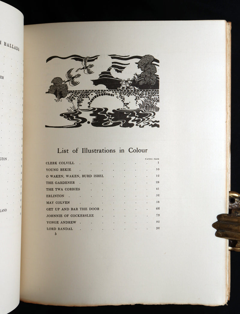 1919 Rare First Limited Signed Edition - Some British Ballads by Arthur Rackham