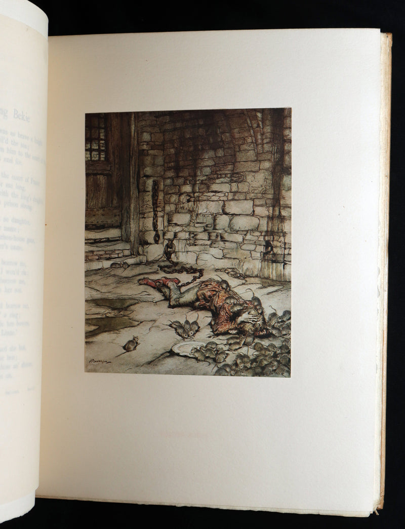 1919 Rare First Limited Signed Edition - Some British Ballads by Arthur Rackham