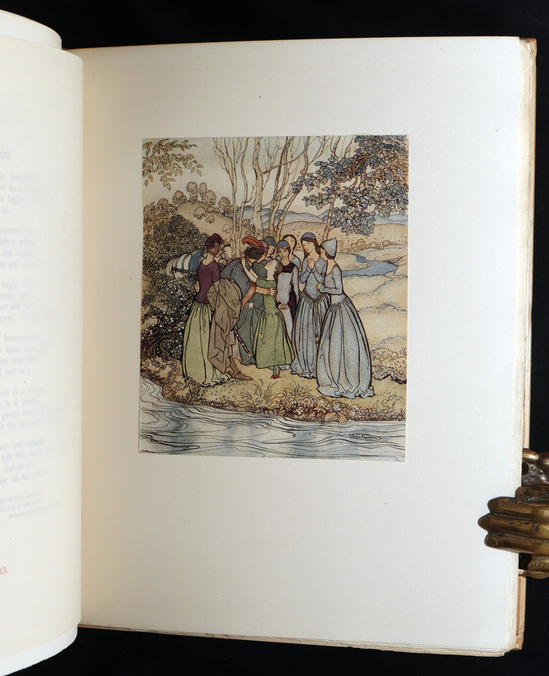 1919 Rare First Limited Signed Edition - Some British Ballads by Arthur Rackham