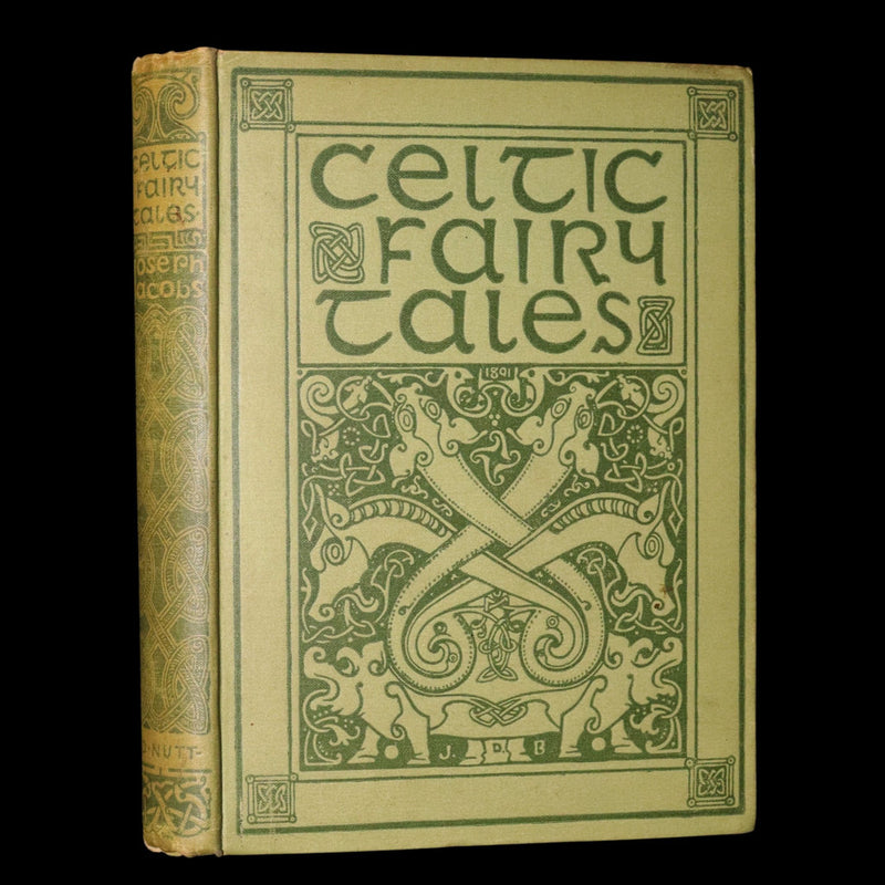 1892 Rare First Edition- Celtic Fairy Tales by J Jacobs Illustrated by JD Batten
