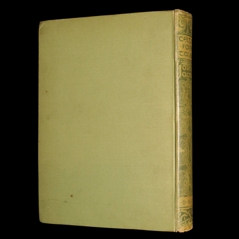 1892 Rare First Edition- Celtic Fairy Tales by J Jacobs Illustrated by JD Batten