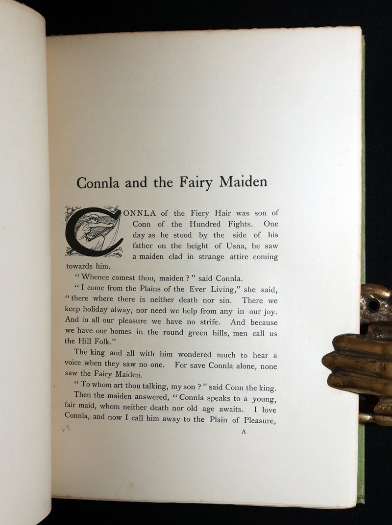 1892 Rare First Edition- Celtic Fairy Tales by J Jacobs Illustrated by JD Batten