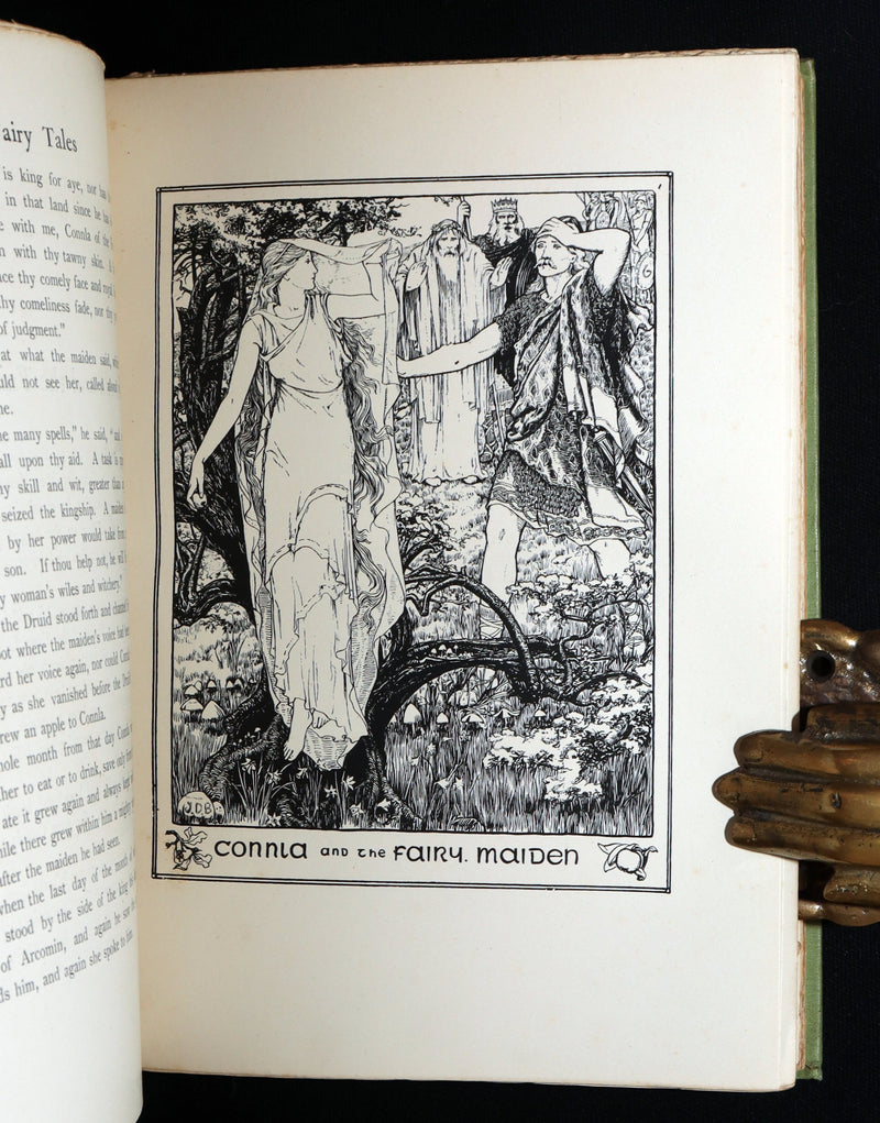 1892 Rare First Edition- Celtic Fairy Tales by J Jacobs Illustrated by JD Batten