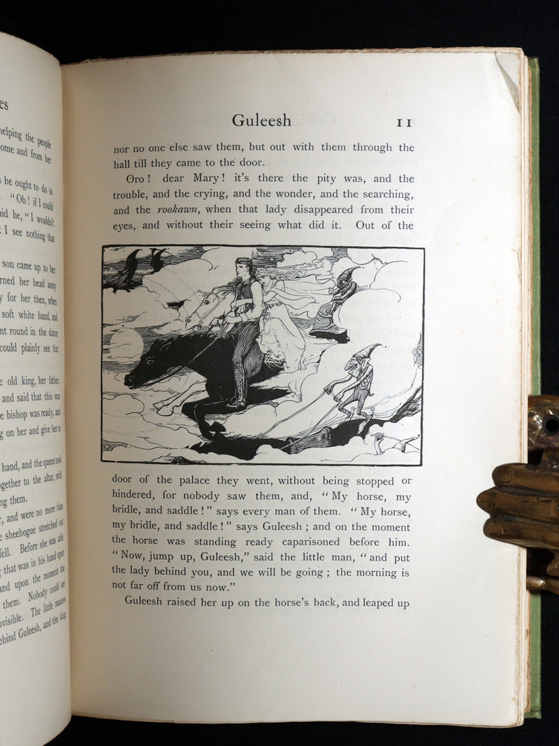 1892 Rare First Edition- Celtic Fairy Tales by J Jacobs Illustrated by JD Batten