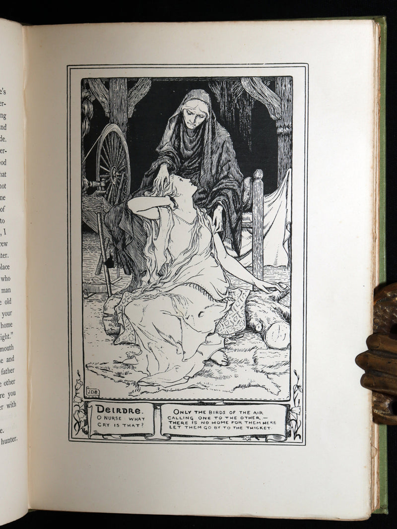 1892 Rare First Edition- Celtic Fairy Tales by J Jacobs Illustrated by JD Batten