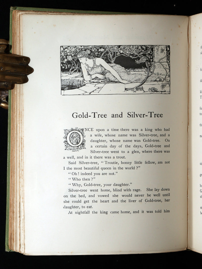 1892 Rare First Edition- Celtic Fairy Tales by J Jacobs Illustrated by JD Batten